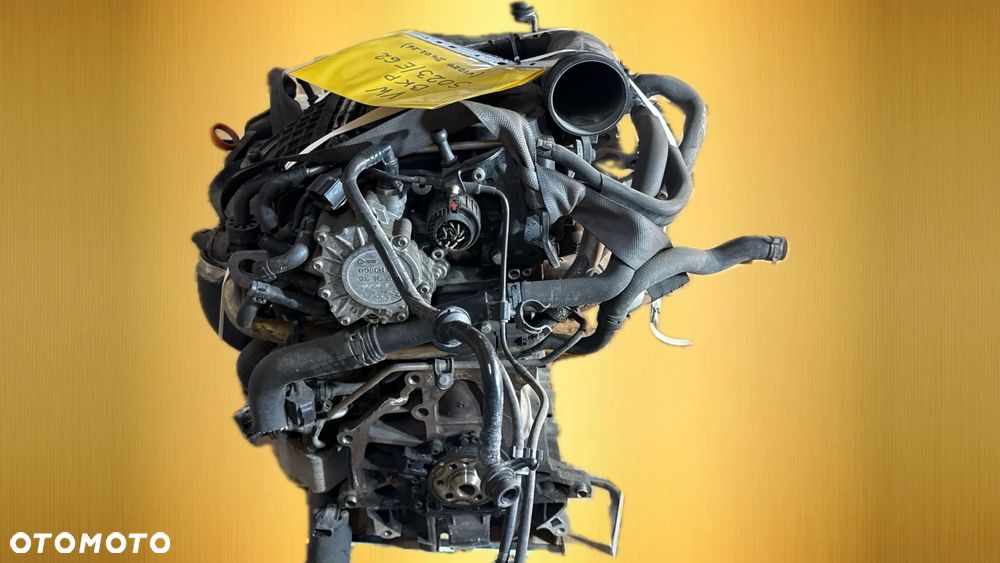 Volkswagen BKP 2.0 diesel silnik kompletny z pełnym osprzętem gotowy do montażu VIDEO PRACY SILNIKA - WHATSAPP LUB LINK W OPISIE - 5