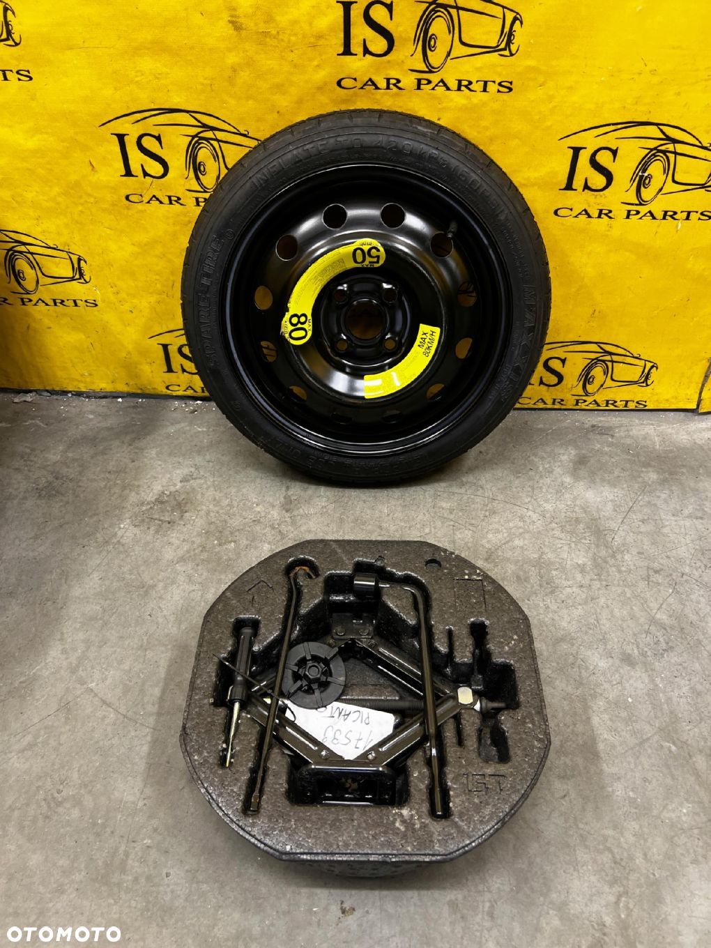 ZESTAW NAPRAWCZY KOŁO ZAPASOWE DOJAZDOWE KIA PICANTO III 115/70 R15 - 1
