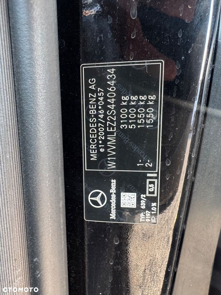 Mercedes-Benz Klasa V 250 d Avantgarde 9G-Tronic (ekstra d³) - 15