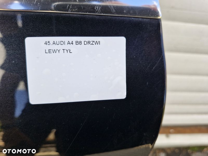 AUDI A4 B8 SEDAN DRZWI LEWY TYŁ TYLNE LEWE - 3