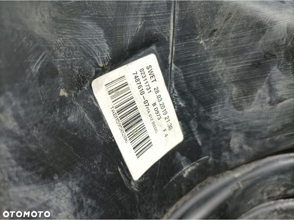 BMW 7 G11 G12 LCI 3.0D 320 KM ZBIORNIK BAK PALIWA DIESEL 7487610 - 7