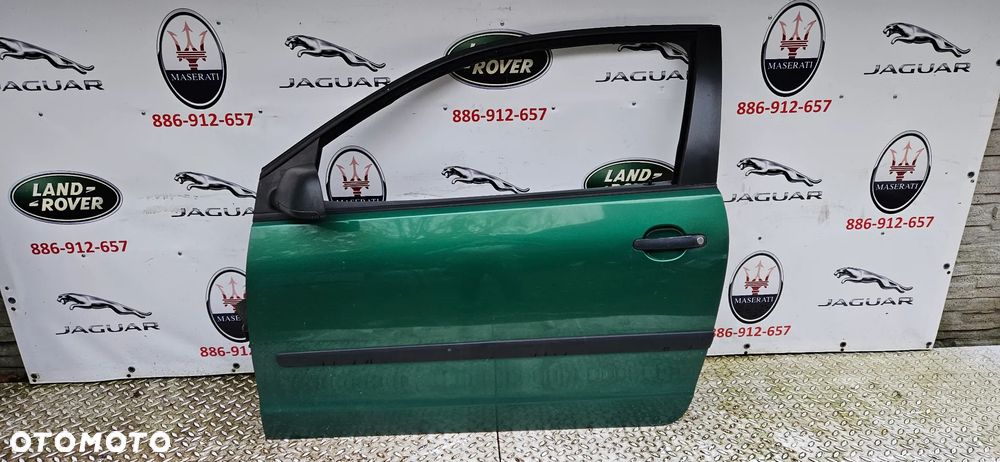 VW Polo 9N IV 4 Kompletne drzwi przód lewy Drzwi przednie lewe Wersja 3D 3 drzwi KOLOR LA6S EUROPA - 2