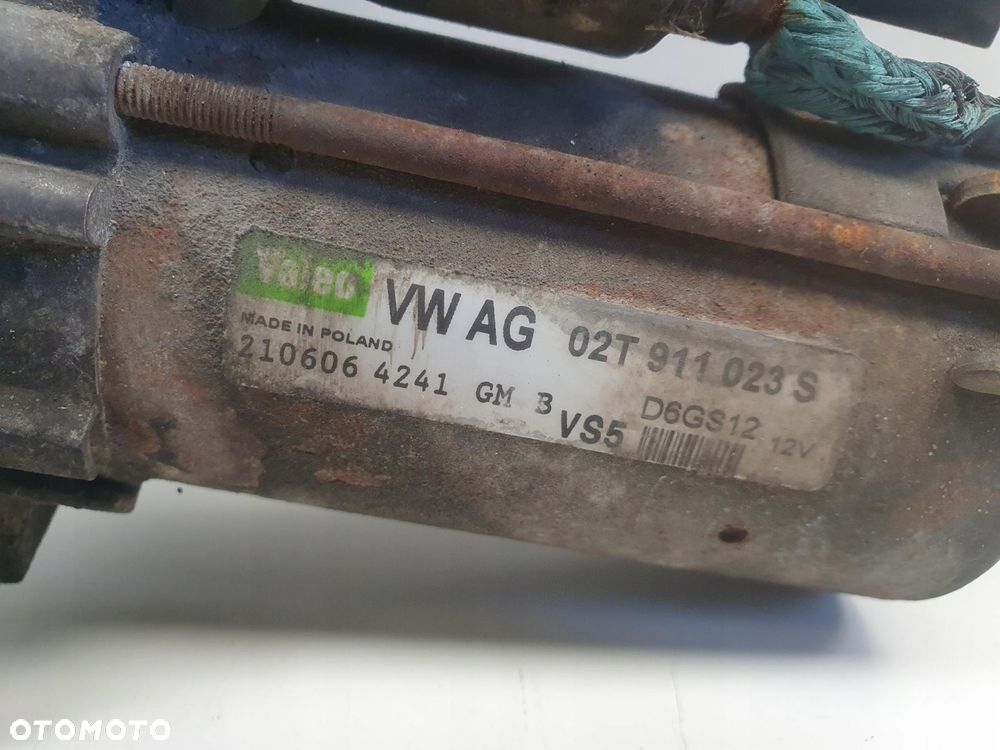 ROZRUSZNIK VW Golf V 1.4 16V ROZRUSZNIK valeo 02T911023S - 2