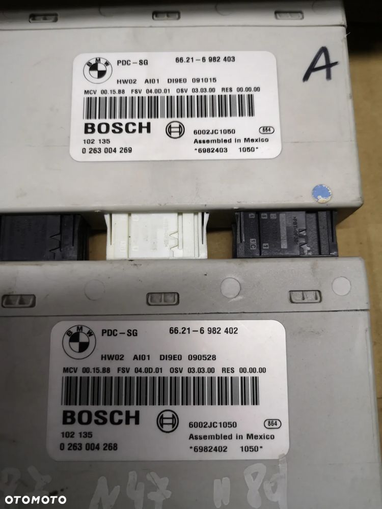 MODUŁ STEROWNIK PARKTRONIC PDC-SG 9252639 BMW E90 E91 E92 E87 E81 - 4