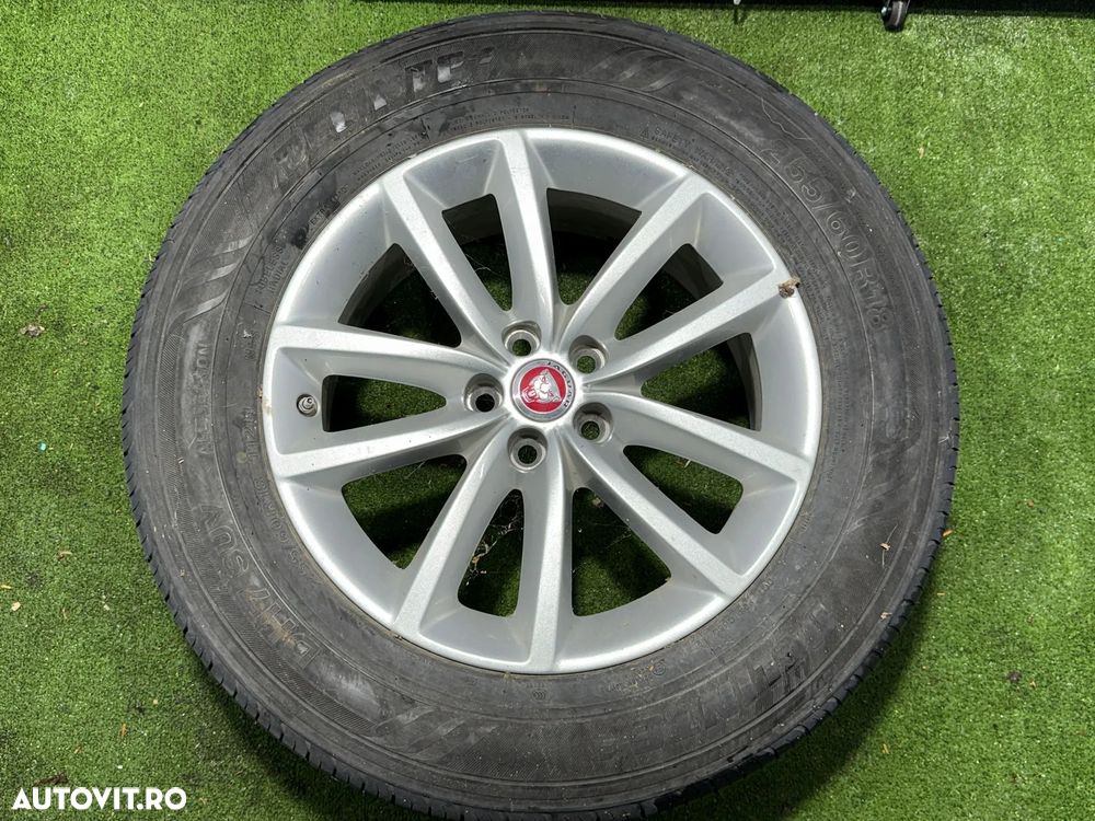JANTE JAGUAR R18 / 5x108 / F-PACE / 255/60 R18 / 7,5JX18CH IS45 / E DOT / BSG JA016 K1 / HK83-1007-CA / + CAUCIUCURI (X2) - 2