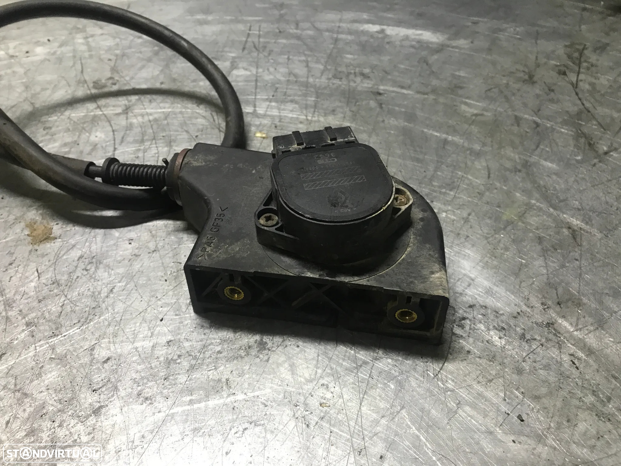 POTENCIOMETRO DO PEDAL RENAULT MEGANE I / SCENIC I 1.9D DTI DCI 7700431919 - 2
