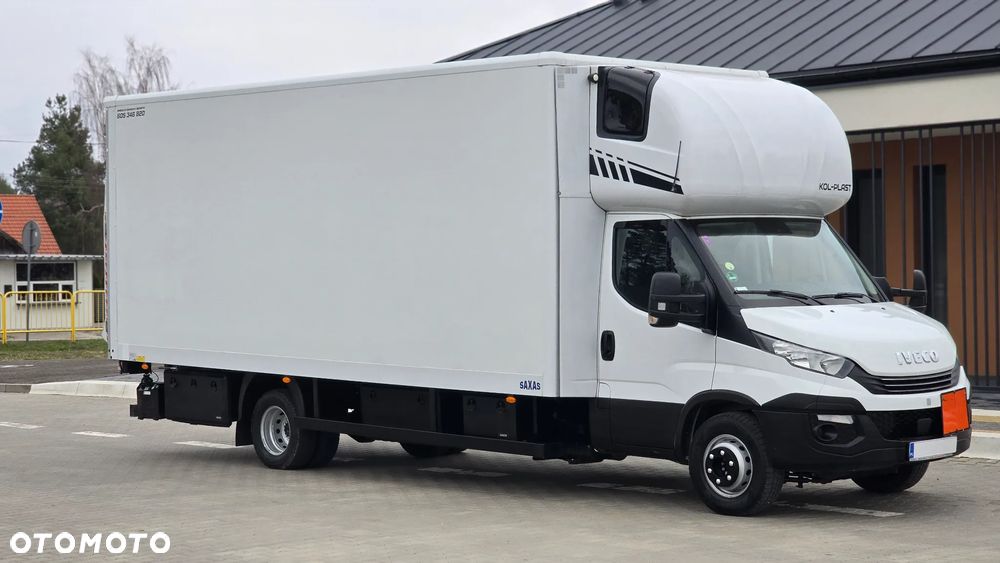 Iveco IVECO DAILY 72C18 3.0 180KM DMC 7200 ❗❗ KONTENER 15 PALET / OTWIERANY BOK / ZABUDOWA SAXAS / WINDA DHOLLANDIA 1000KG / NOWY TACHOGRAF / HI-MATIC / ZAWIESZENIE PNEUMATYCZNE AIR-PRO / RADAR  / ADR / SERWIS ASO / KABINA SYPIALNIA / ROZSTAW OSI 5.10 / ŁADOWNOŚĆ 3200KG / LAWETA / CHŁODNIA / RAMA❗❗ JAK NOWY❗❗ - 33