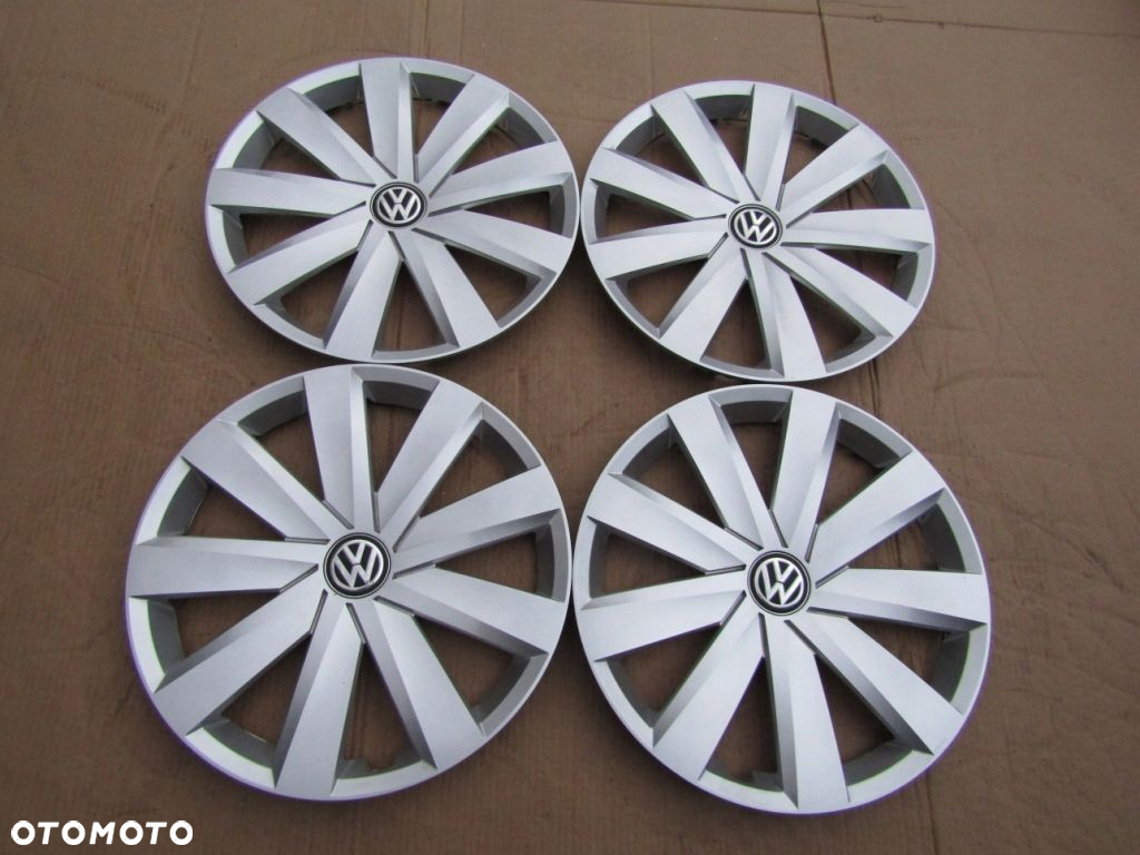 4x Kołpaki 16 VW Golf V VI VII VIII Jetta Touran Passat B5 B6 B7 Caddy - 3