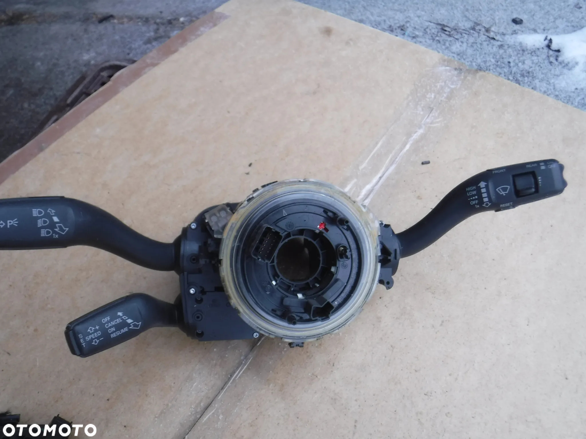 Audi Q7 4L  A6 C6 przelacznik zespolony tasma 4E0953541A 4F0953549A 4E0953503C 4E0953521 4F0953549D 4F0910549A - 8