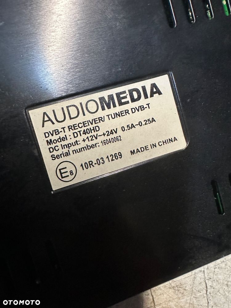 MERCEDES viano vito 639 monitor DVD cd  podwieszany sufitowy uniwersalny odtwarzacz tuner dvbt - 25