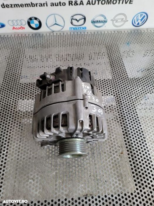 Alternator BMW F30 F31 F32 F33 F34 F80 F10 F11 3.0 D Motor N57 Cod  Cu 6 Caneluri - 2