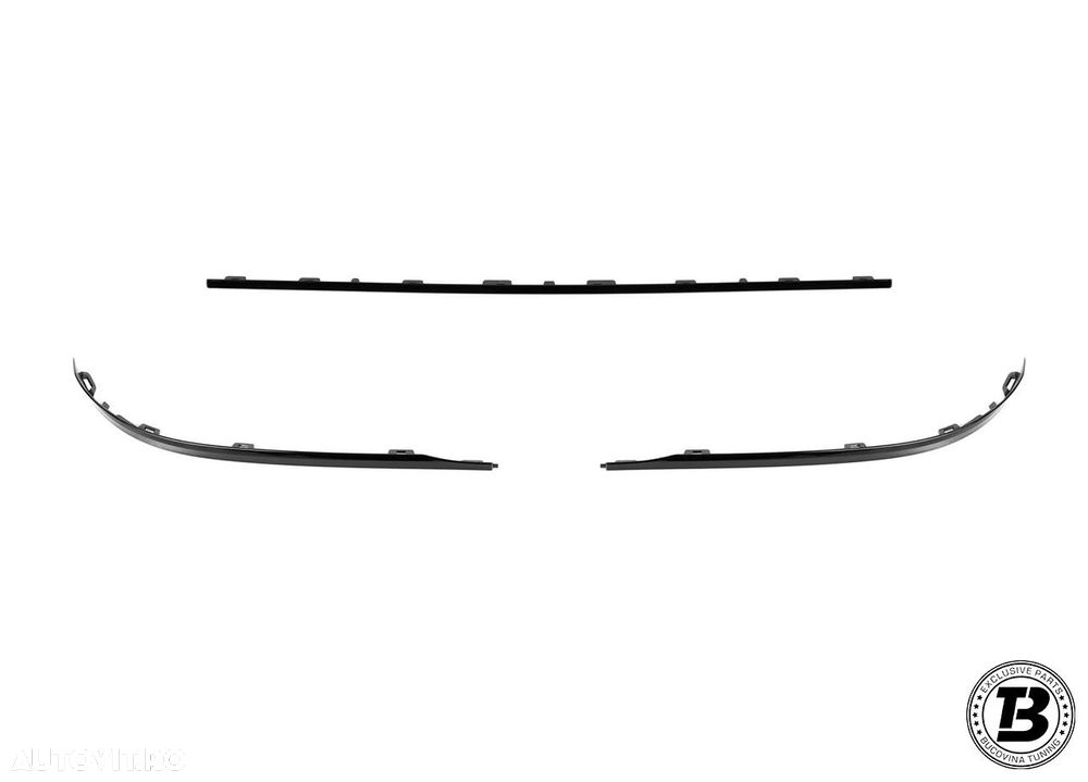 Pachet Exterior compatibil cu Mercedes S Class W223 Shadow Design - 12