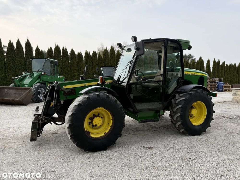John Deere 3420 / TELESKOPOWA / 7 METRÓW / SZYBKA I MOCNA / BEZ DPF I ADBLUE / SPROWADZONA Z NIEMIEC / ŁADNIE UTRZYMANA / ORYGINAŁ / KLIMA / 33.7 26.6 42.7 38.7 531-70 532-70 735 741 634 3400 - 17