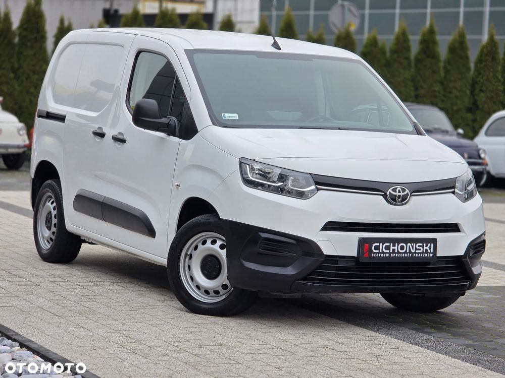Toyota Proace City 2.0t 1.5 D-4d 100KM  3 OSOBOWA Furgon Blaszak BEZWYPADKOWA z Polskiego Salonu I Pierwszy i Jedyny Właściciel I Pełna Faktura Vat 23% - 2