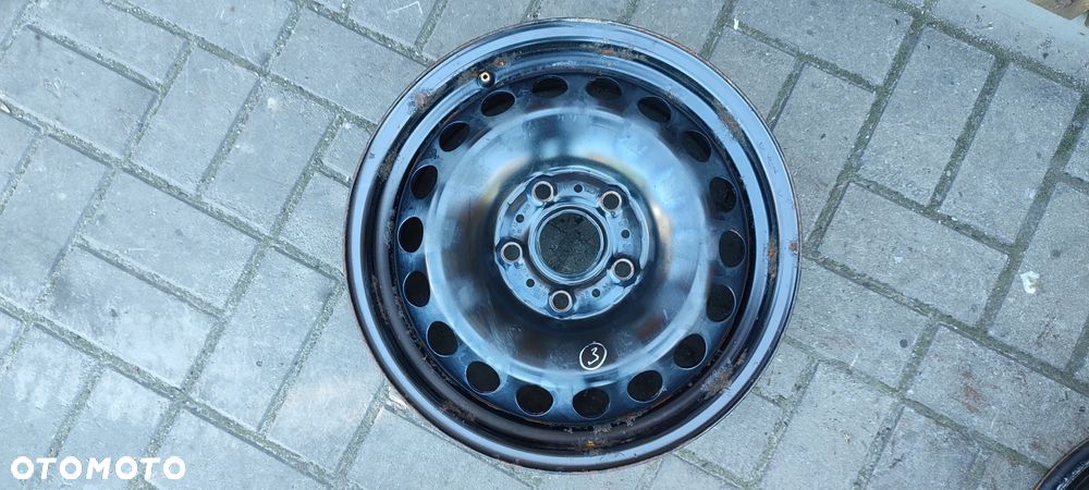FELGI STALOWE 5x112 6Jx15 CALI ET43 5Q0601027N VW GOLF V VI VII OCTAVIA II III LEON II III KOMPLET 4 SZTUKI - 4