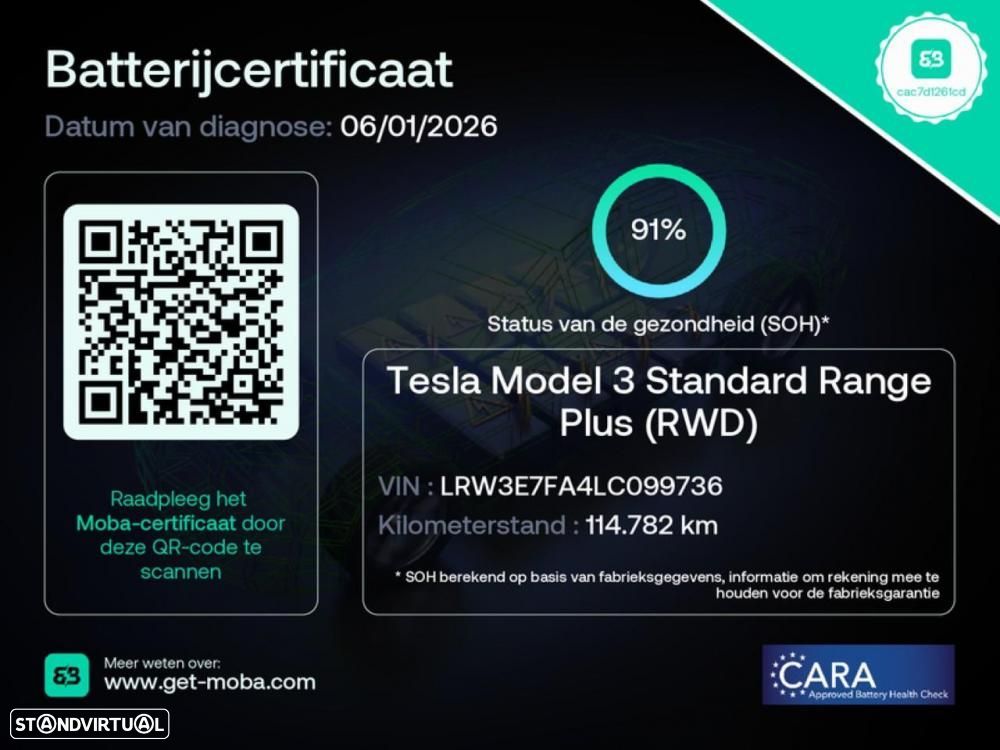 Tesla Model 3 Standard Range Plus RWD - 21