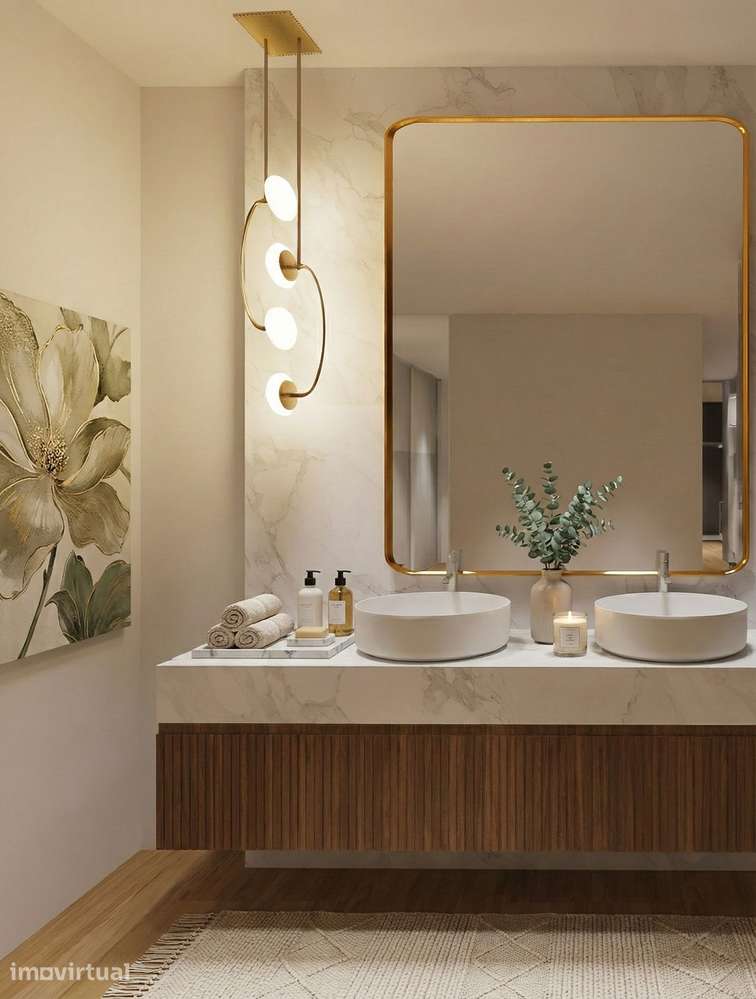 Apartamento T2 Duplex com Piscina e Jardim em Darque, Cabedelo, - Grande imagem: 3/7