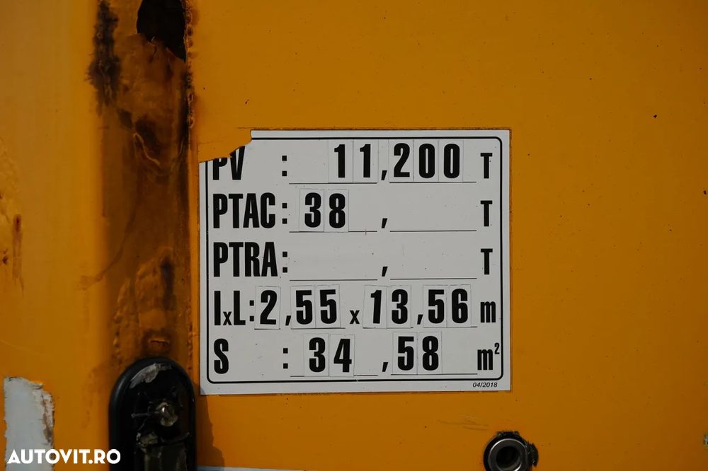 Castera REMORCA AUTO AMC CASTERA / ÎNCĂRCĂTOR JOS / 13,1 M / GAMĂ HIDRAULICĂ / AXĂ DE DIRECȚIE / TROLIU - 29