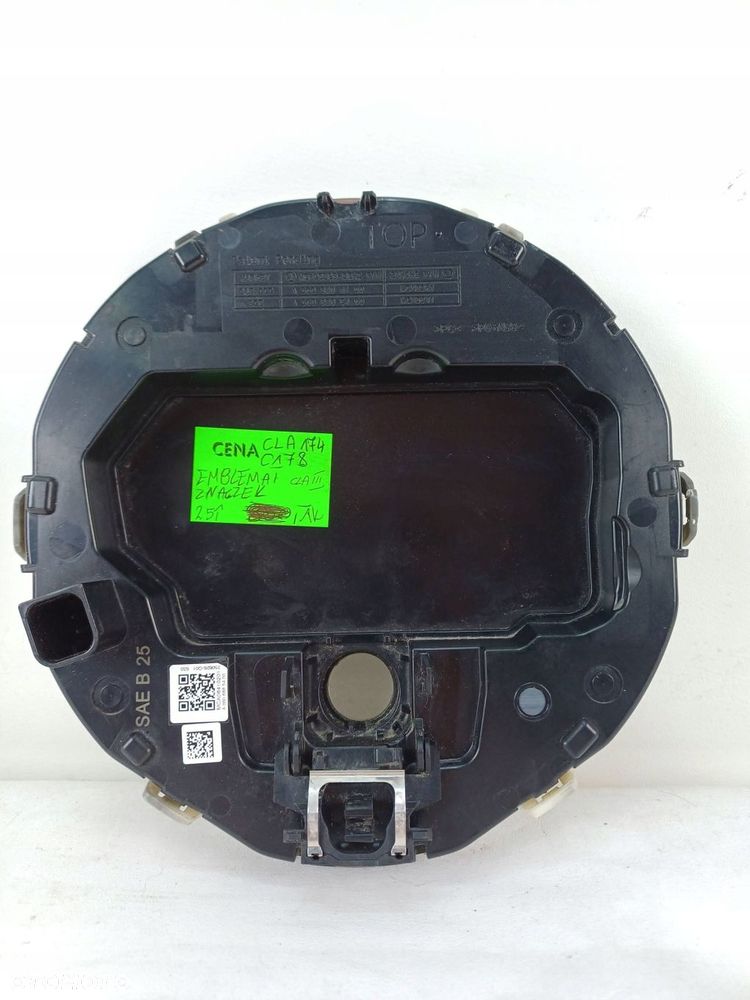 emblemat zderzaka przód znaczek przedni cla iii w174 w178 25- a0008885400 - 7