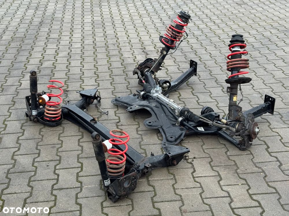 Fiat 500 Abarth Zawieszenie Koni przód tył belka sanki wózek zwrotnica - 3