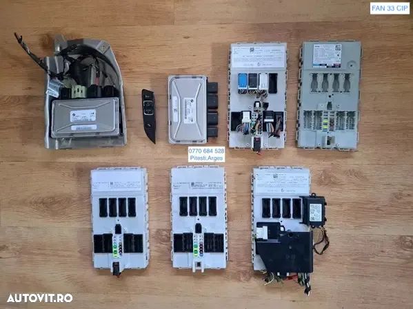 Calculator modul ECU confort FEM body control module BCM ecu controller touch Modul active steering butoane comanda ESP sport Eco-pro pdc consola centrala bmw G11 G12 F20 F21 F22 F30 F80 - 1
