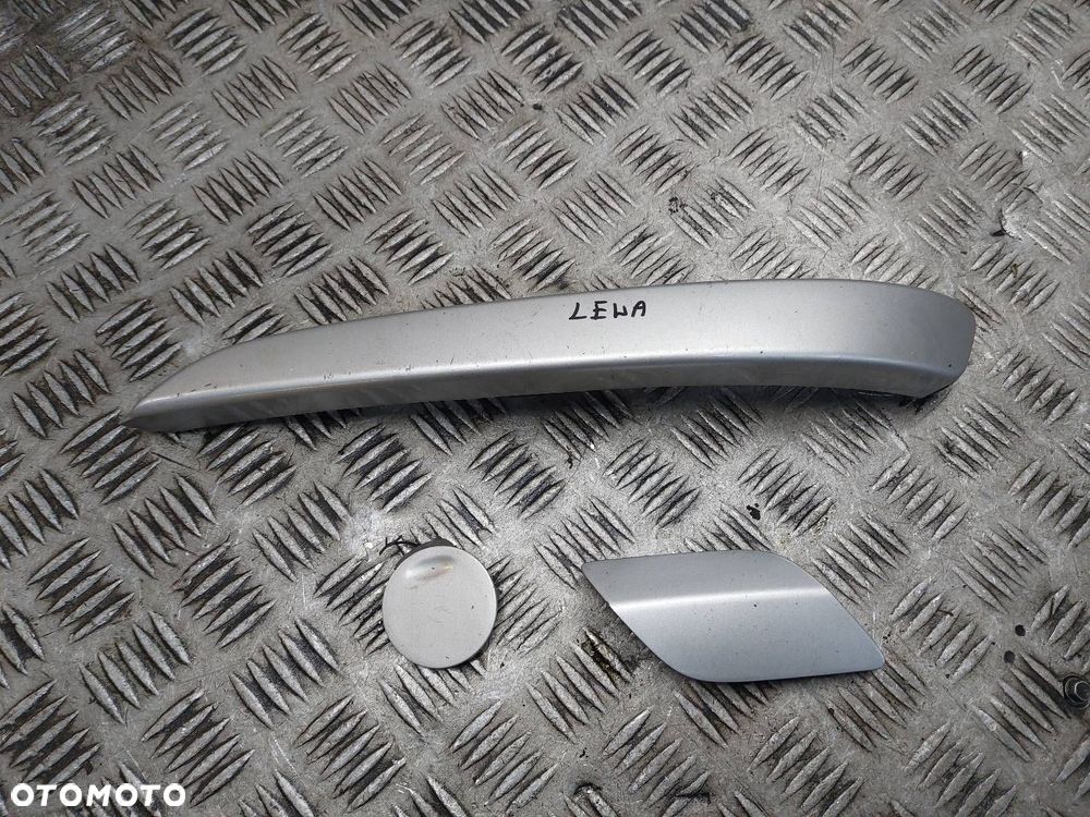 KRATKA ZDERZAKA PRZÓD KOMPLET + ZAŚLEPKA UCHA LISTWA OPEL ASTRA H Z157 - 5