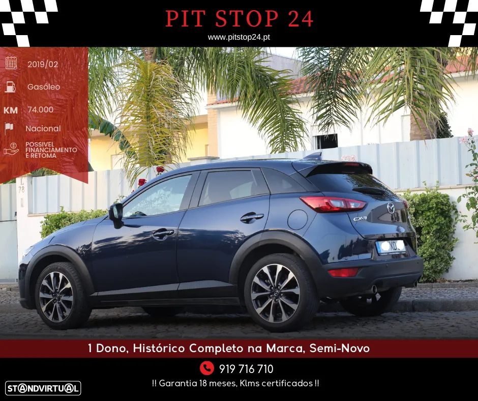 Mazda CX-3 1.8 Sky.Advance Navi - 8