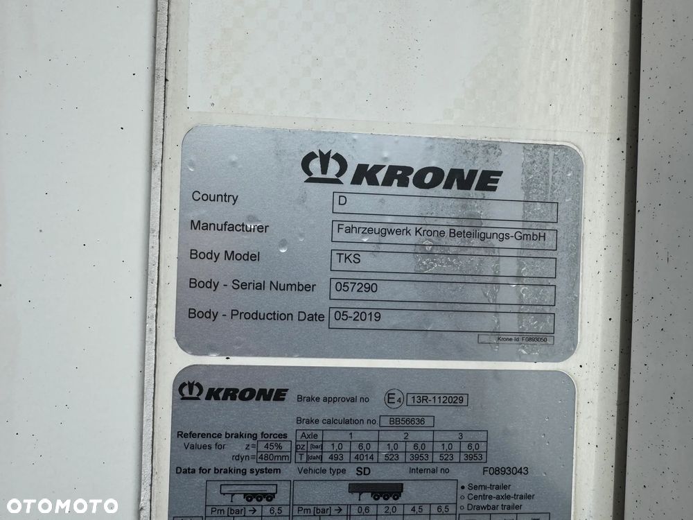 Krone Doppelstock ,Carrier Vector HE19, wys. 2,70m, ŚCIANA 7 cm - 35