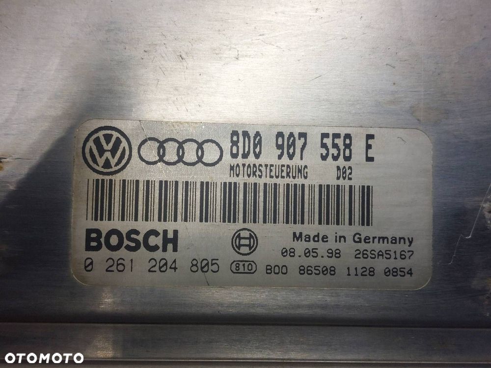 ZESTAW STARTOWY AUDI A4 B5 1.8 T 8D0907558E 4B0905851C 8D0919861C - 2