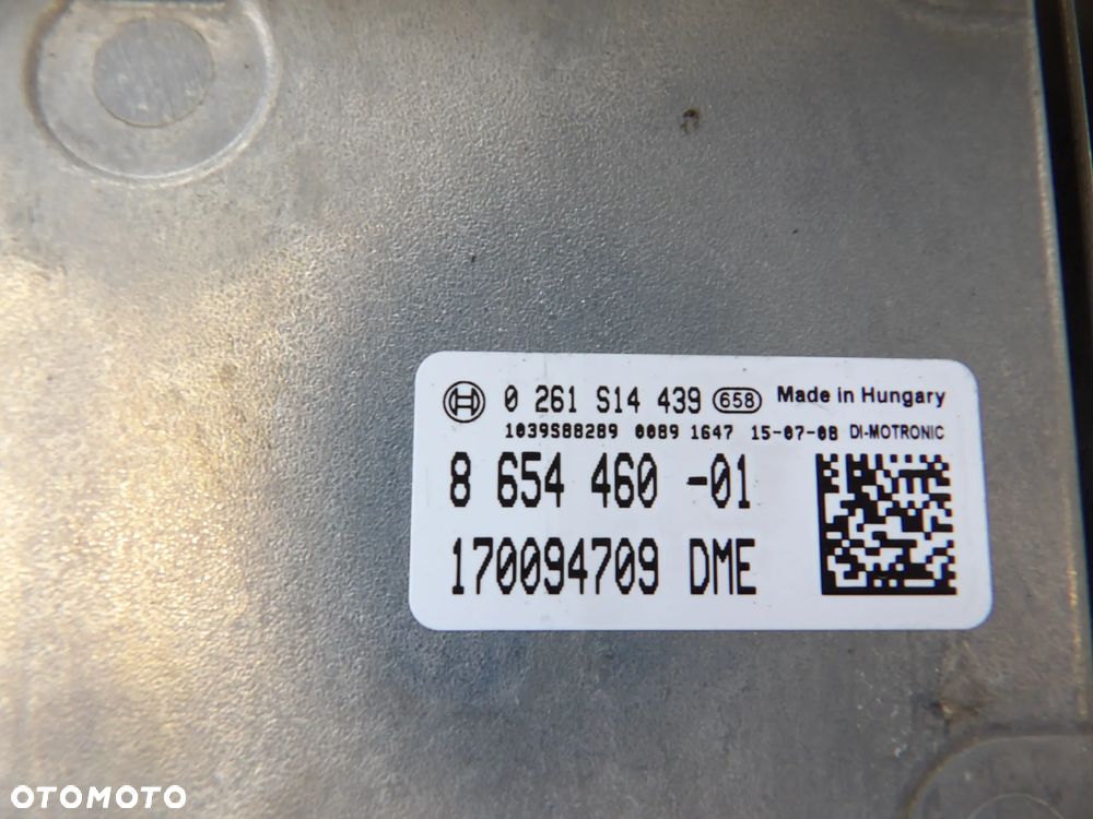 BMW - F45 - KOMPUTER , STEROWNIK SILNIKA - EUROPA - 8654460 - 2