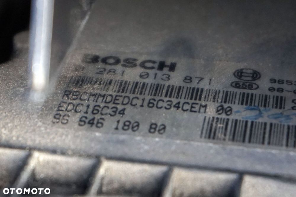 ZESTAW STARTOWY ODPALENIA 308 I T7 1.6 HDI 9664618080 PEUGEOT 2007-2011 - 3