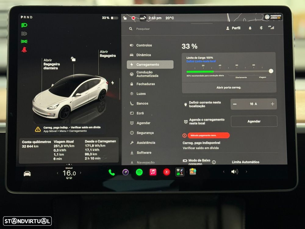 Tesla Model 3 Long Range Tração Traseira - 37