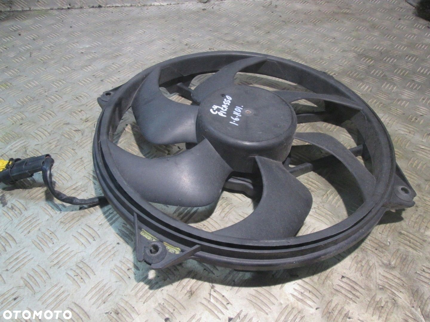 WENTYALTOR CHŁODNICY CITROEN C4 GRAND PICASSO I 1.6 HDI 06- - 4