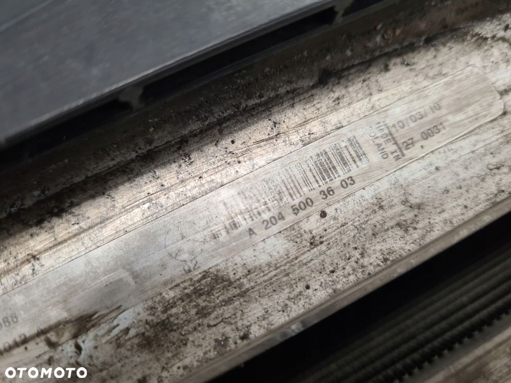 MERCEDES W212 PAS PRZEDNI CHŁODNICE LIFT 2.2CDI A2045000100 A2045003603 - 12
