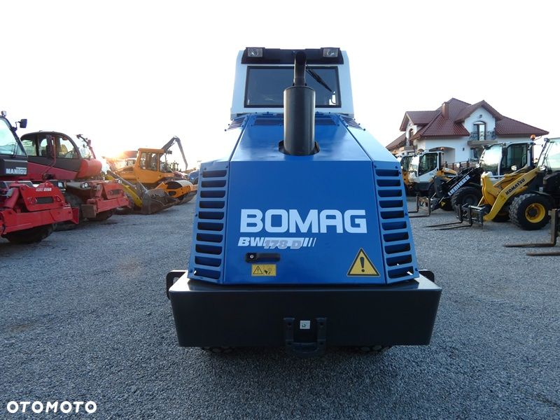 Bomag BW178D-3 / Guma - Stal / Walec Drogowy / Super Stan / 2600mtg / - 7