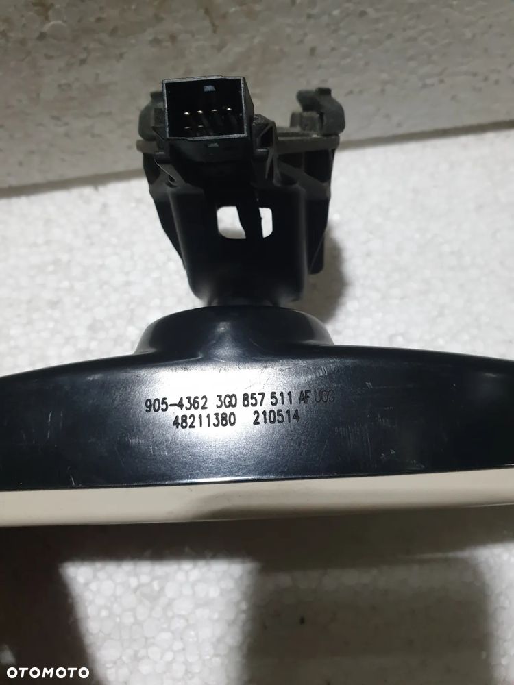 VW SEAT SKODA AUDI LUSTERKO WSTECZNE 3G0857511E  POTESTOWE MINIMALNY PRZEBIEG - 23