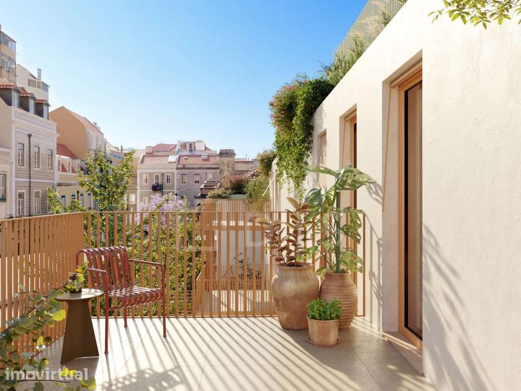 Apartamento T3+1, com varanda, em Lisboa - Grande imagem: 3/54