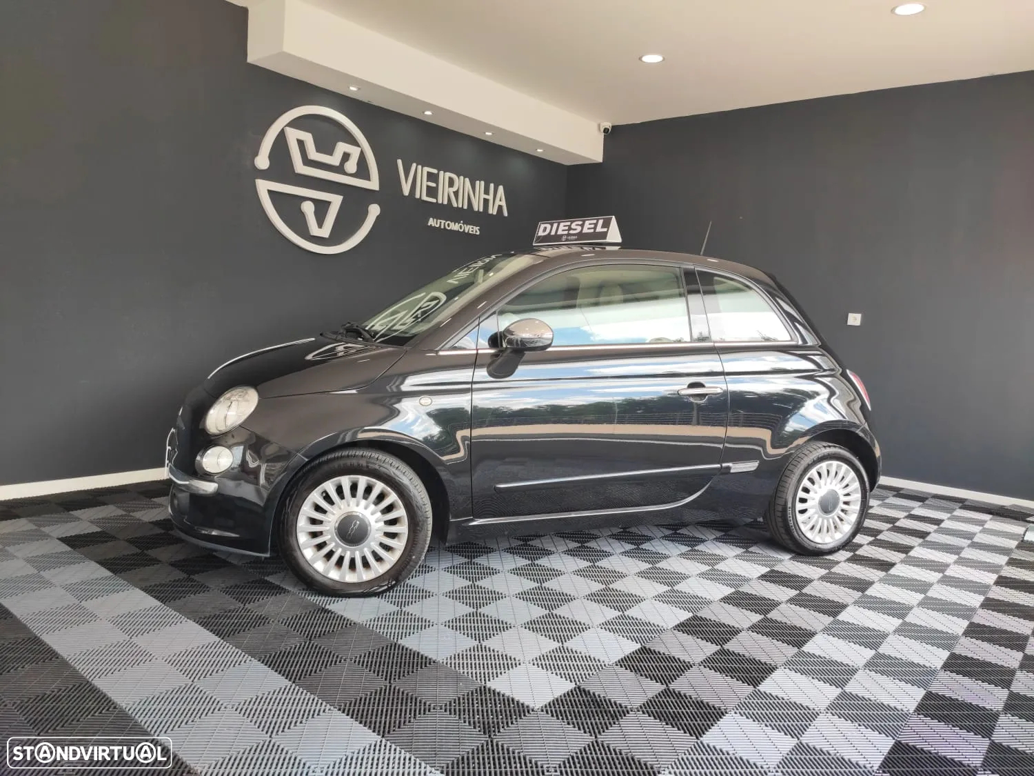 Fiat 500 1.3 16V MJ Lounge S&S - 3