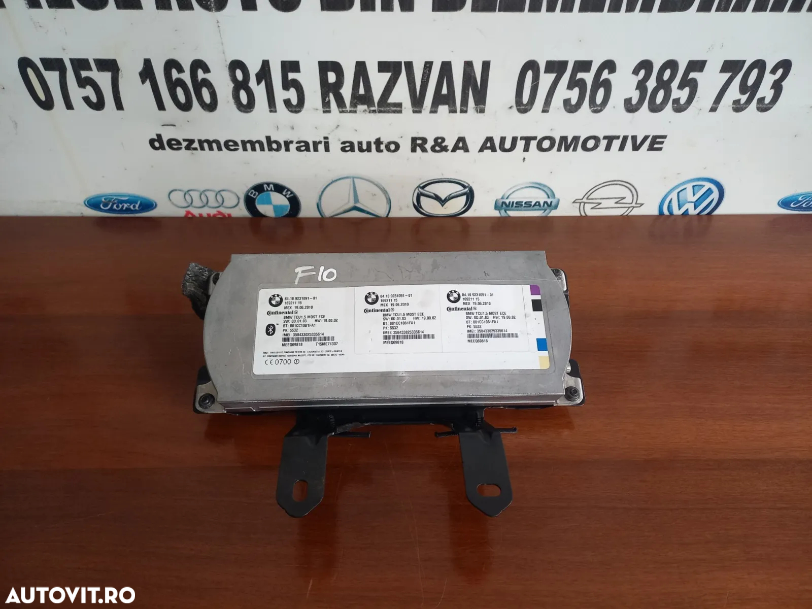 Modul Bluetooth Bmw E90 E91 E92 E93 E87 E88 E81 E60 E61 X5 X6 E70 E71 Cod  - Dezmembrari Arad - 3