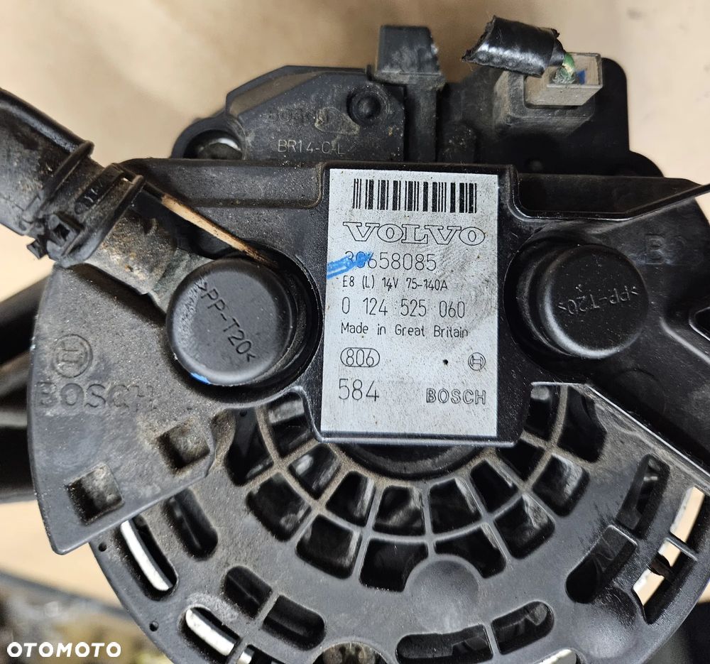 Volvo S60 V70 S80 XC90 2.4 T D D5 140A  alternator 0124525001 30667787  30658085 - 11