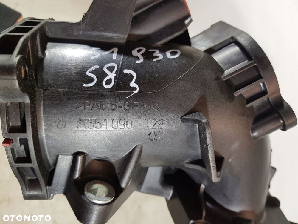 przewód rura powietrza a6510901128 mercedes gla cla a klasa 2.2 cdi 651930 - 16