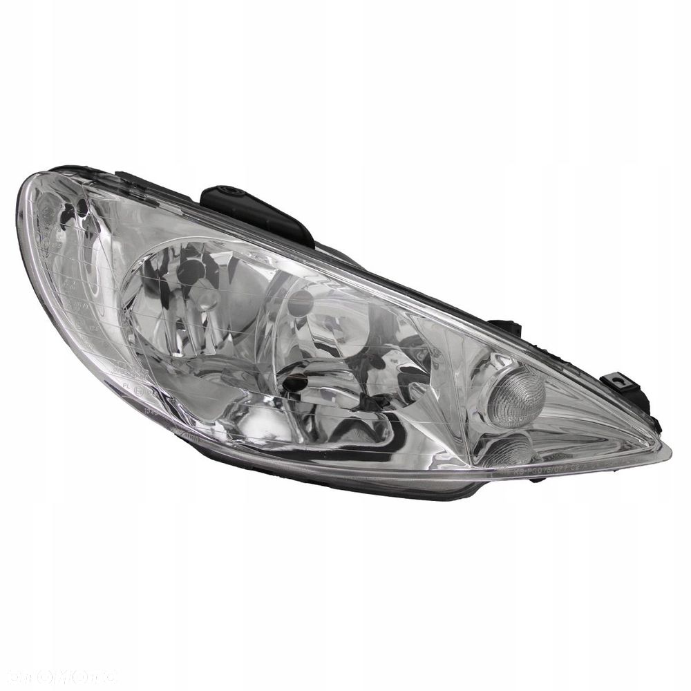 Reflektor Lampa Przód Peugeot 206 1998-2009 R - 1