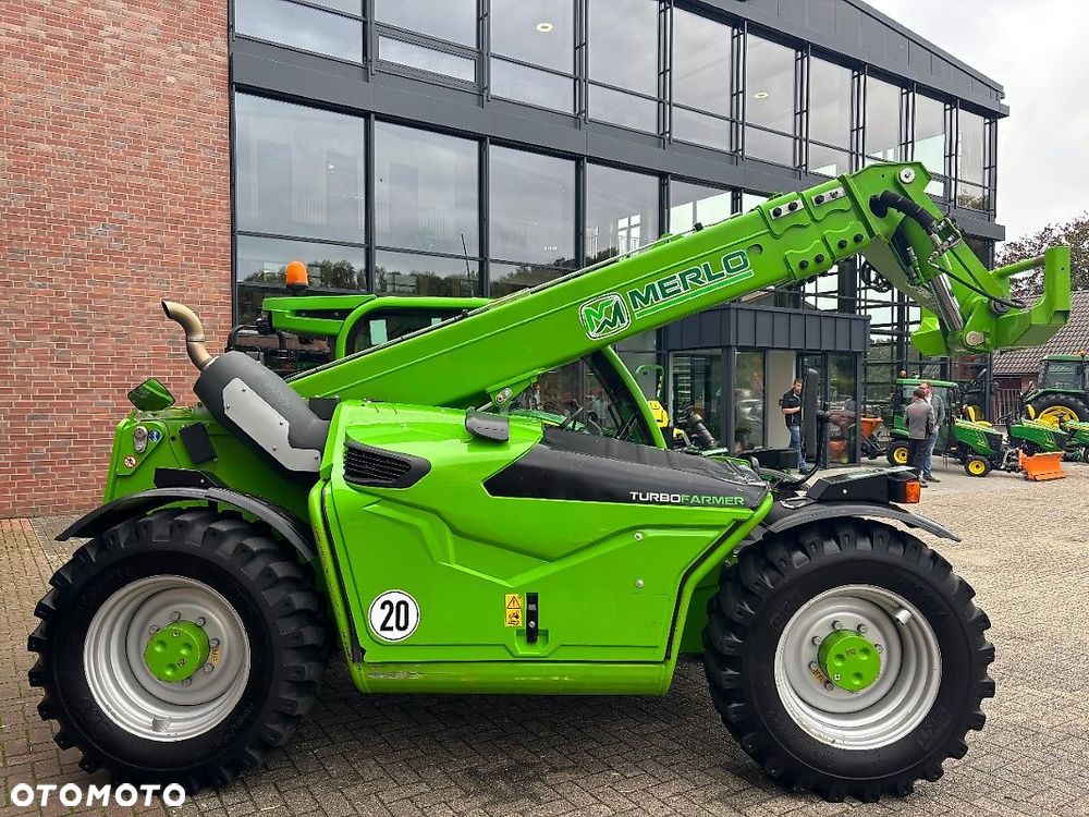 Merlo TF 30.9-115, w tym łyżka chwytakowawidły do ​​bel, rok 2017 - 4