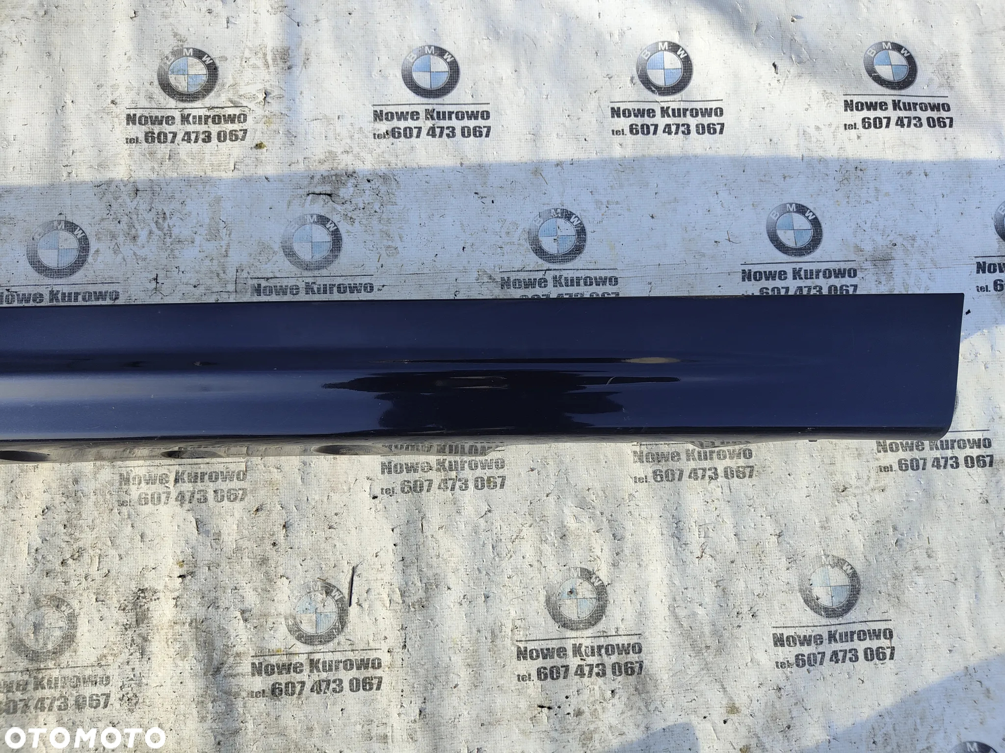 BMW E46 Sedan Kombi przed liftingiem Listwa progowa Orientblau Lewa - 8