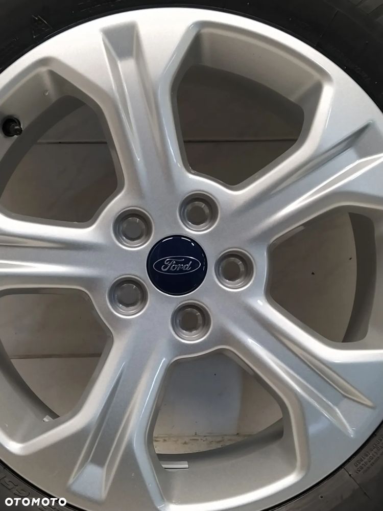 FORD C-MAX FOCUS KUGA MONDEO 7Jx17 ORYGINALNE FELGI ALUMINIOWE R17 ET50 5X108 OPONY HANKOOK 225/65 KOŁA ZIMA BIEŻNIK 8.81mm DEKIELKI FORD - 4