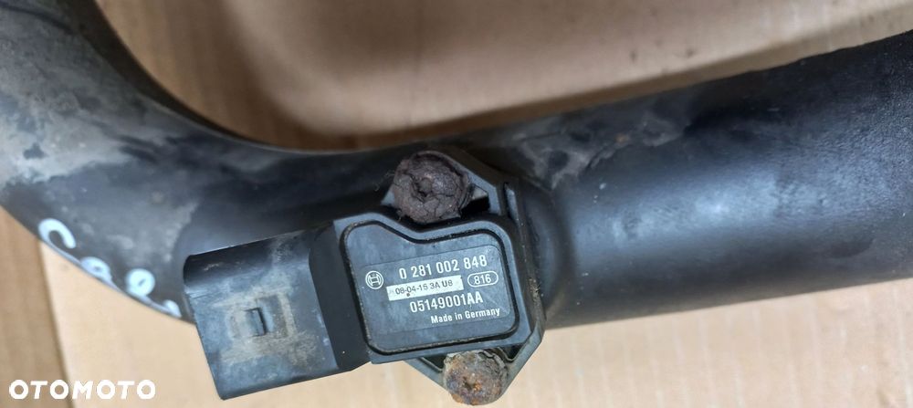 Caliber rura interoolera wąż przewód 2,0CRD Dodge - 2