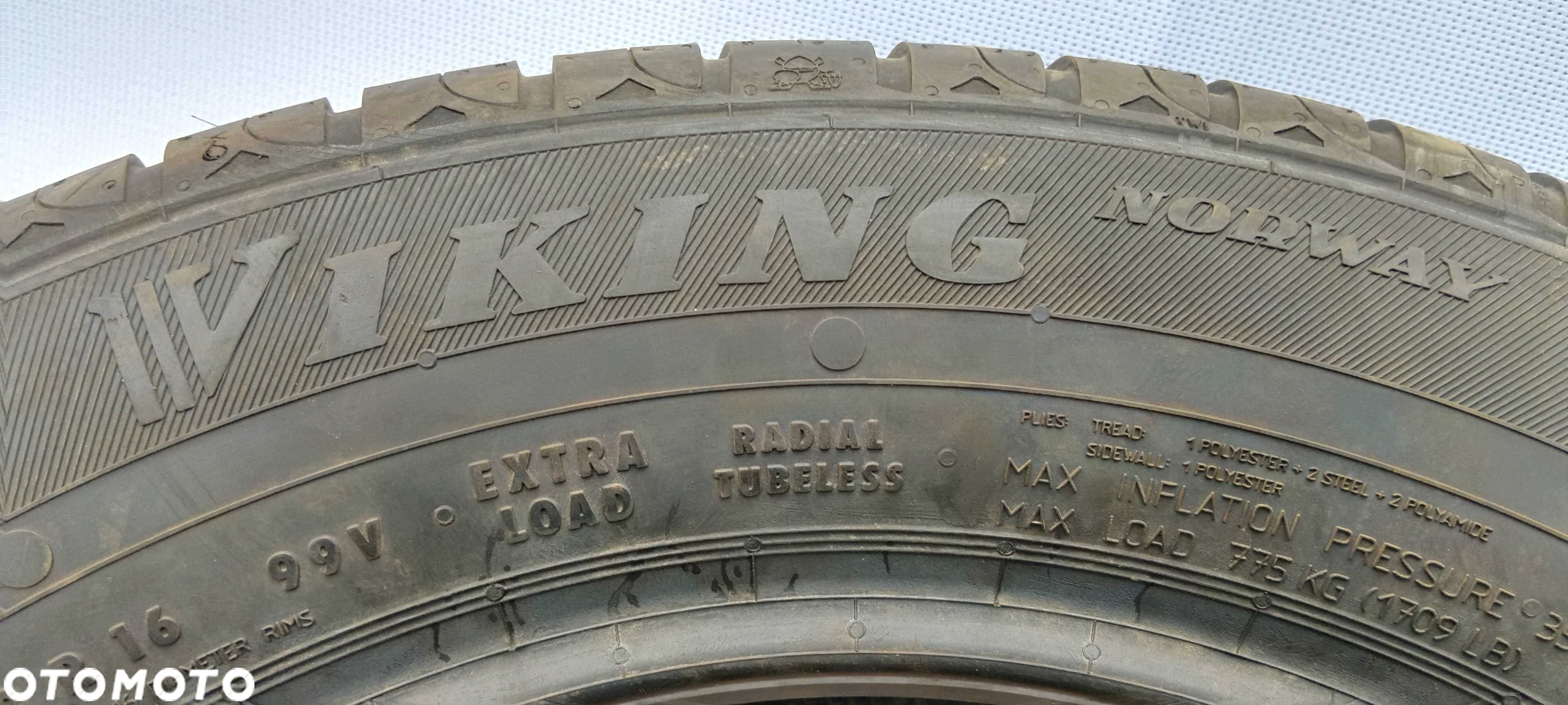 Sztuka 215/60R16 99V XL Viking CityTech II dot.0818 leżak magazynowy - 3