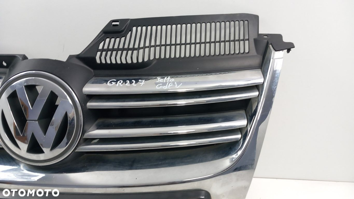 VW JETTA V GOLF V GT   ATRAPA GRILL CHROM - 3