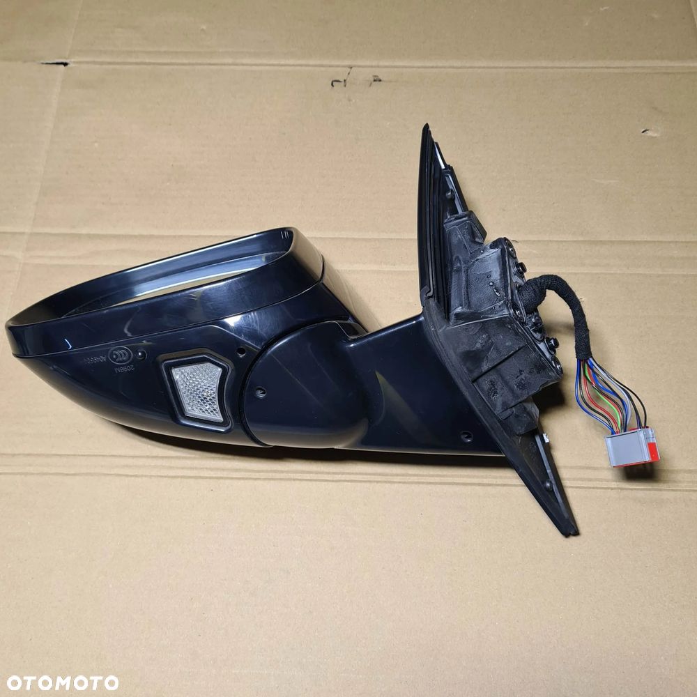 JAGUAR XF II X260 LUSTERKO LEWE ZEWNĘTRZNE 1AM LOIRE BLUE 12 PIN - 4