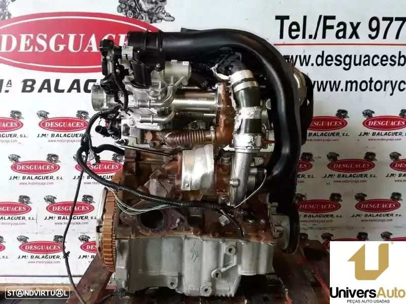 MOTOR COMPLETO DACIA DOKKER 2013 -K9K612 - 2